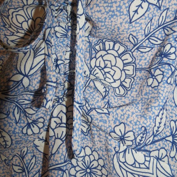 SPORTSGIRL - soft mid length dress - puff sleeves - size 10 (small fit) - Picture 3 of 8